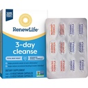 yhn Total Body Reset Adult 3-Day Cleanse Supplement, üks 12-Count Box of Vegetarian Kapslid Renew Life 3-Day Cleanse Total Body,12 Count