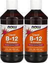 NOW Foods Vitamiin B-12 Vedel, 8oz (pakk 2)