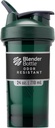 BlenderBottle Shaker Bottle Pro seeria Ideaalne valgu raputamiseks ja Pre Workout, 24-Ounce, roheline