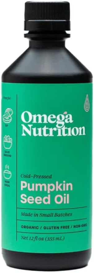 Omega Toitumine Kõrvitsaseemneõli, 12-Ounce