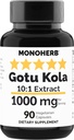 MONOHERB Gotu Kola ekstrakt 1000 mg - 90 taimekapslit