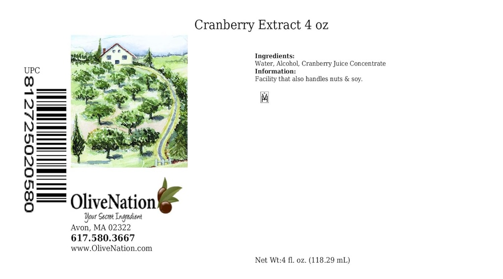 OliveNation Cranberry ekstrakt - 4 untsi - Lisage jõhvikate rikkalik maitse muffinitele, kastmetele ja kastmetele - küpsetamine-ekstraktid-ja-maitselised