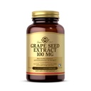 Solgar Viinamarjaseemne ekstrakt 100 mg, 60 taimset kapslit - Fütonutrient Antioksüdandi tugi - Vegan, Gluteenivaba, Piimavaba - 60 Servings