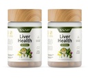 Snap Supplements Maksa Tervis & Detox Supplement - Natural Support Maksa ja seedetrakti Tervis, 60 Taimetoit Kapsleid (2-Pack)