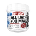 5% Toitumine Rich Piana AllDayYouMay BCAA pulber | Premium Intra & Post Workout Aminohapped, EAA, elektrolüüdid | Hüdratsioon, vastupidavus, taastumine | Vegan & Keto | 16,4 oz, 30 Srvgs (sinine vaarikas)