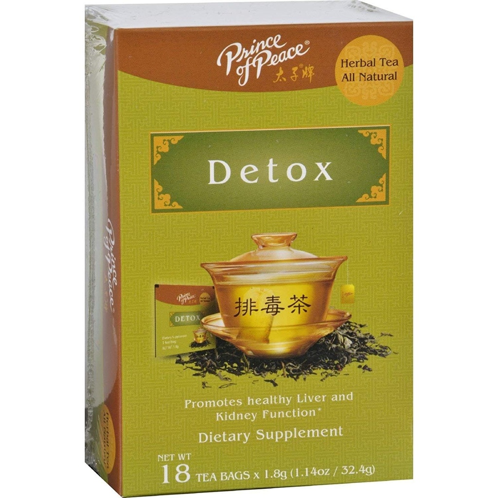 Prince of Peace Taimne Detox Tee - 4 pakendit 18 teekotid iga