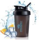 Prodigy Nutrition Labs Premium Shaker Pudel Ideaalne valgu raputamiseks ja enne treeningut - 14 Ounce (must)