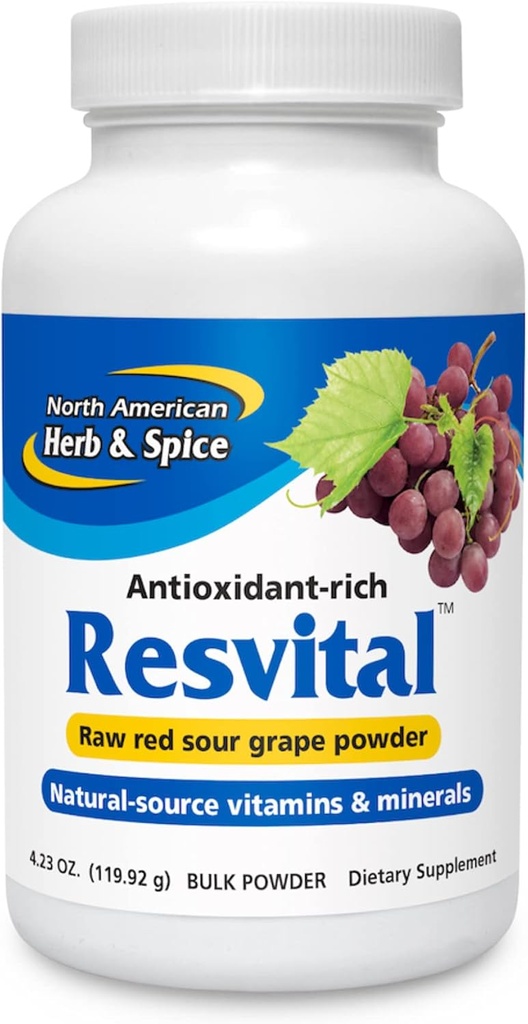 Põhja-Ameerika maitsetaimed ja vürtsid, resvital Bulk Powder, 120-grammine