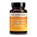 Dr Mercola Liposomaalne D3-vitamiin - toetab südame, luude ja immuunsüsteemi tervist - 5000 RÜ ühe serveerimise kohta - mitte-GMO, sojavaba ja gluteenivaba - 90 kapslit (90 serveerimist)