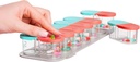 Sagely Smart XL Weekly Pill Organizer AM/PM - Meditsiini säilitamise korraldaja meeldetuletushäire rakendusega (piisavalt kalaõli, tursamaksaõli, D-vitamiini toidulisandid ja vitamiinid)