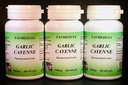 Küüslauk Cayenne, valmistatud USA-s - 180 (3x60) softgels