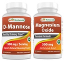 Parim looduslik D-Mannose 1500 mg ja magneesiumoksiid 500 mg