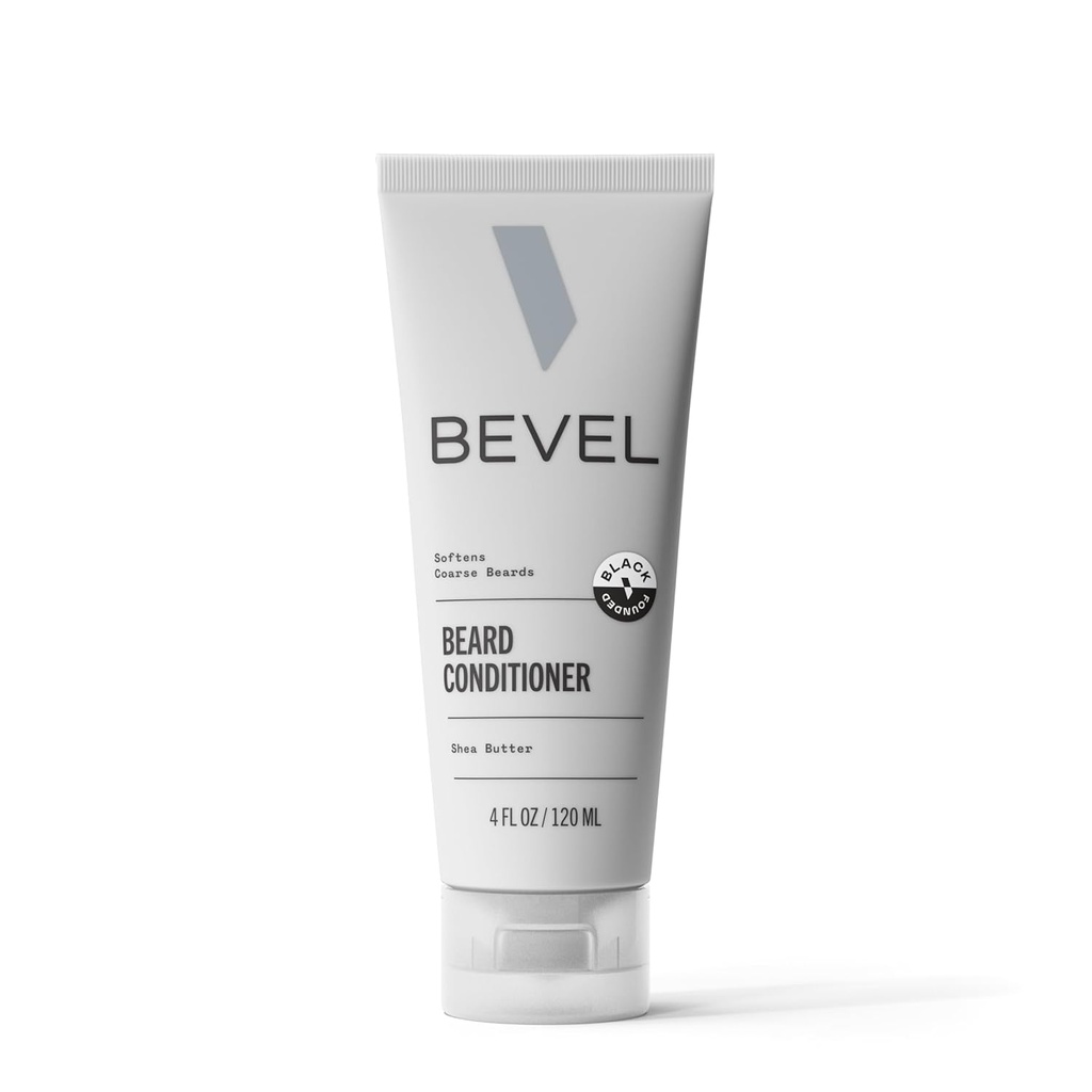 Bevel Beard Conditioner meestele - Habe Softener kookosõli, sheavõi ja Aloe Vera, pehmed ja tingimused, mis aitavad vähendada purunemist, 4 Oz