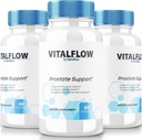 (3 pakend) VitalFlow kapslid, VitalFlow Advanced Prostate Support valem, ametlik looduslik valem kontrolli taastamiseks, maksimaalse tugevusega pillid tervise toetamiseks, elutähtsate voolude ülevaated (180 kapslit)