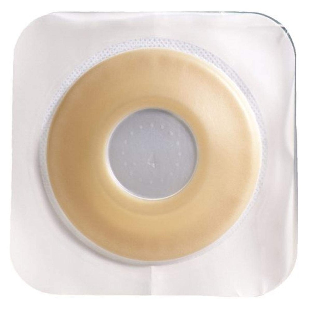 ConvaTec 413180 SUR-FIT Natura Two-Piece Durahesive Skin Barrier with Convex-IT Technology, Pre-Cut, Lind Collar, White, 1-3/4" Flange, 7/8 " Stoma Open, Pack of 10