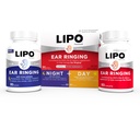 Lipo Flavonoid Day & Night Combo Kit, Tinnitus Relief Ringing Ears, Lipo Flavonoid Plus & Lipo Flavonoid Night koos melatoniini ja C-vitamiiniga, 90 kapslit