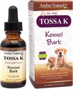 Amber NaturalZ Tossa K Kennel Bark Taimsed toidulisandid koertele ja kutsikatele | Koerte taimsed segud hingamisteede tervisele | 1 vedel klaaspudel | Ülemaailmselt hangitud koostisosad | Valmistatud USA-s