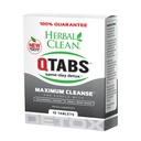 Taimne puhas - QTabs sama päeva detox, kaasaskantav ja diskreetne, 10 tabletti