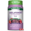 Looduse tõde Melatoniin Gummies 5mg | 60 Count | Segatud marjamaitse | Vegan, mitte-GMO ja gluteenivaba toidulisand