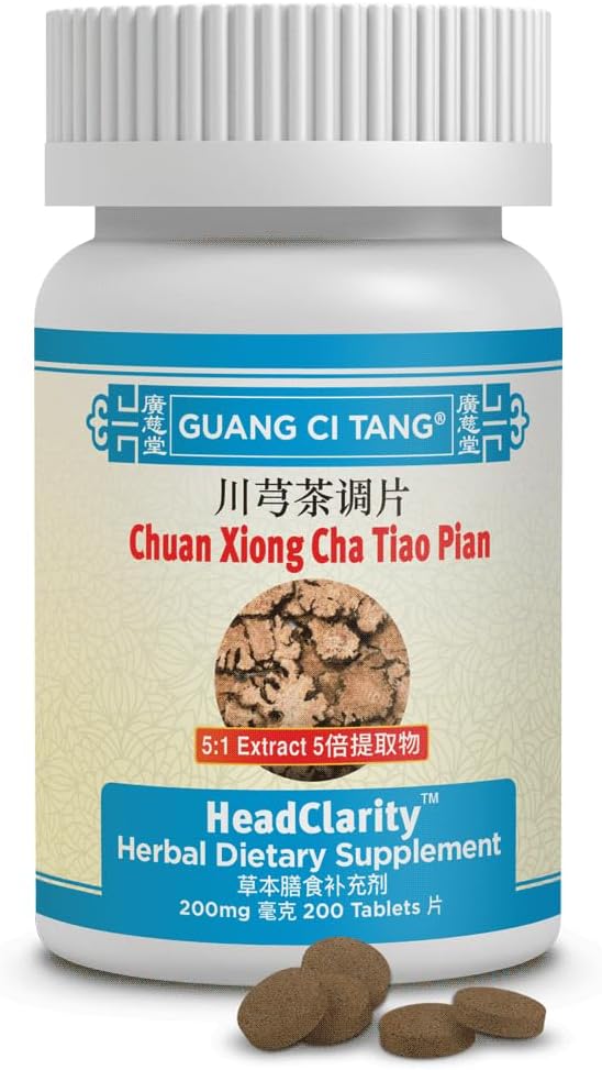 Chuan Xiong Cha Tiao Pian ( HeadClarity ) 200 mg 200 tabletti