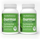 Herbsforever Gurmar Kapslid – Gymnema Sylvestre – Taimne täiendus – 90 kapslit ( 2 pakendis)