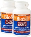 Biosil on Your Game - 60 Veggie kapslit, pakett 2 - koos patenteeritud ch-OSA kompleksiga - suurendada kollageeni tootmist liigesevalu leevendamiseks, paindlikkuseks ja liikumisulatuseks - GMO-vaba - 60-päevane pakkumine