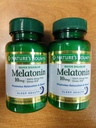 Looduse Bounty Melatoniin 10 mg Kiiresti Lahustuvad Tabletid 45 ea ( 6 pakendit)