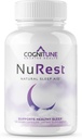 CogniTune Natural Sleep Supplement - Non Habit Forming Sleeping pillid, Non Dowsy Taimne Sleep Aid valem w/Melatoniin, Valerian Juur, Lemon Balm, Kummel, GABA, L-Theanine, Magneesium, Aminohapped