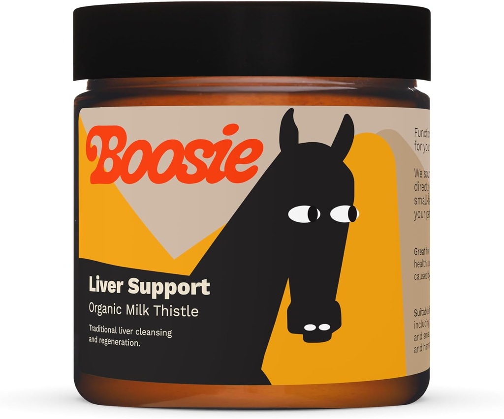 Boosie orgaaniline piimaohakapulber koertele ja kassidele - toetab maksafunktsiooni ja immuunsüsteemi - antioksüdant - rikas silymariini - 100% looduslik ilma lisandite või säilitusaineteta - lemmiklooma toitumine