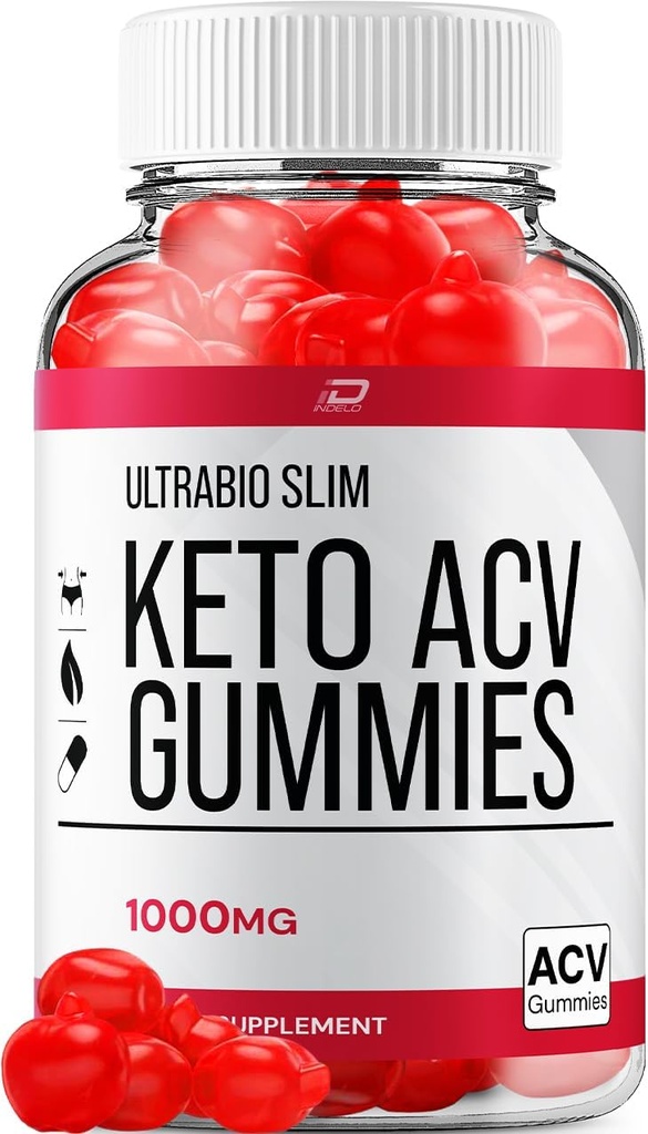 Ultra Bio Slim Keto Plus ACV Gummies Dietary Supplement - UltraBio Slim Keto Apple Siider Äädikas Gummies Reviews, Maksimaalne Tugevus BioSlim Gummies Advanced Kaalujuhtimine (1 Pack - 60 Gummies)