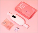 Kaasaskantav küttepadi perioodi krambid - Perioodi krambid Relief menstruaalkütte pad Vibratsiooni küttepadi valu, laetav aku, juhtmeta - traadita küttepadi Massageri sõbranna kingitustega