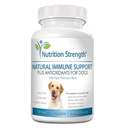 Immune Support for Dogs Plus Antioksüdant, Reishi, Shiitake, Maitake, Türgi Saba Seened koertele, koensüüm Q10, Selenium, A-vitamiin, 120 närimistabletti