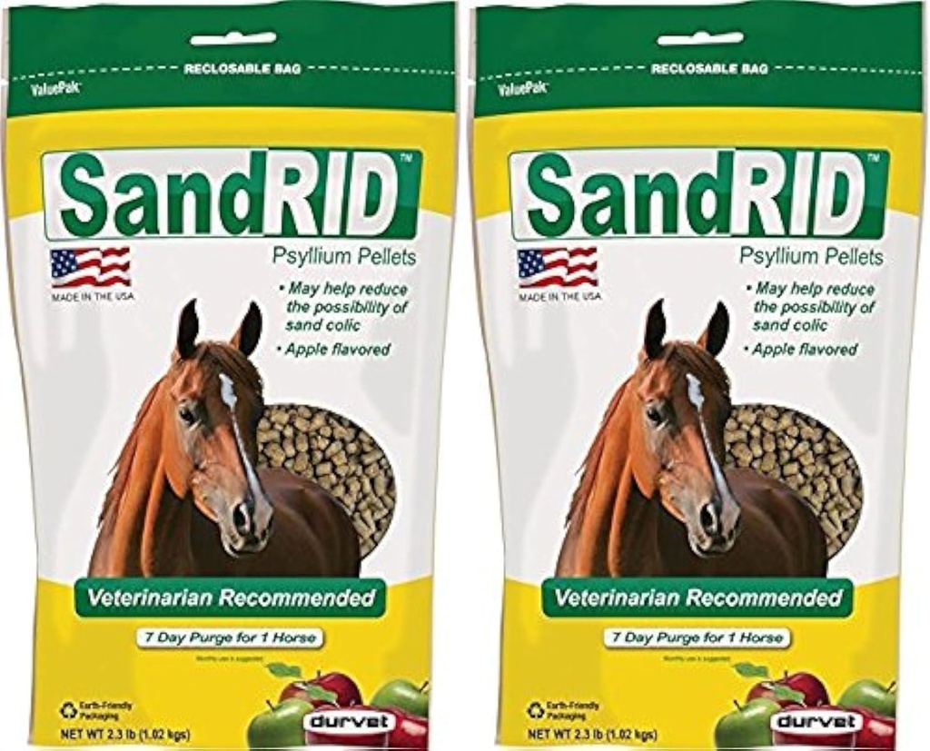 Sandrid Psyllium Pellets Väärtuspakett Hobustele