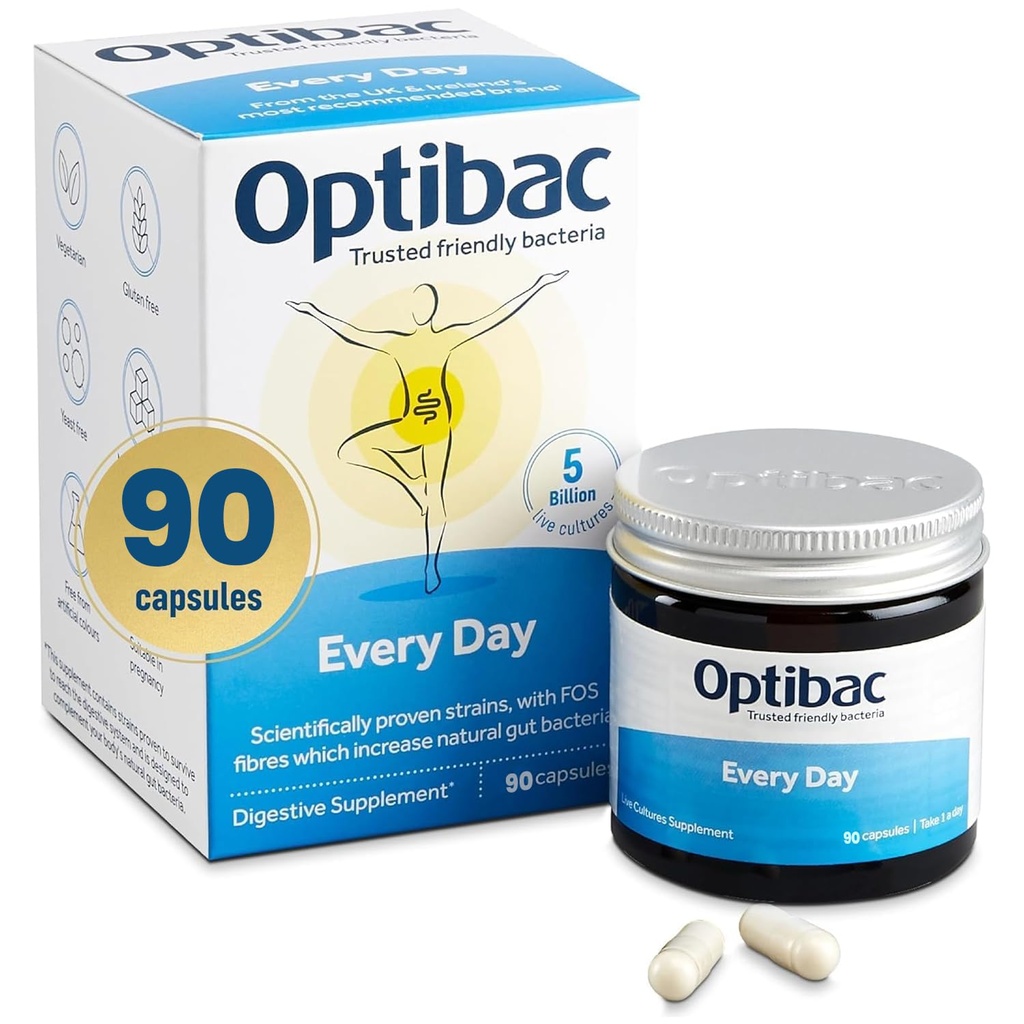 OPTIBAC igapäevane heaolu, 180 CT