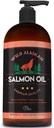 Looduslik Alaska lõheõli koertele, kassidele ja lemmikloomadele - 100% looduslik oomega-3 kalaõli lisand DHA ja EPAga soodustab puusa- ja liigesefunktsiooni, tervislikku nahka ja katet (32 oz)