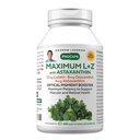 ANDREW LESSMAN Maksimaalne L + Z astaksantiiniga 240 Softgels - 12 mg luteiini, 6 mg Zeaksantiini, 4 mg astaksantiini. Peamised toitained silmade ja aju tervise toetamiseks ning tervisliku nägemise edendamiseks.