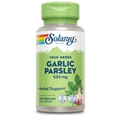 SOLARAY Küüslaugu- ja petersellilehik 530mg | Tervislik südame-veresoonkonna ja immuunsüsteemi funktsiooni tugi | Mitte-GMO, Vegan & Lab Verified | 100 VegCaps