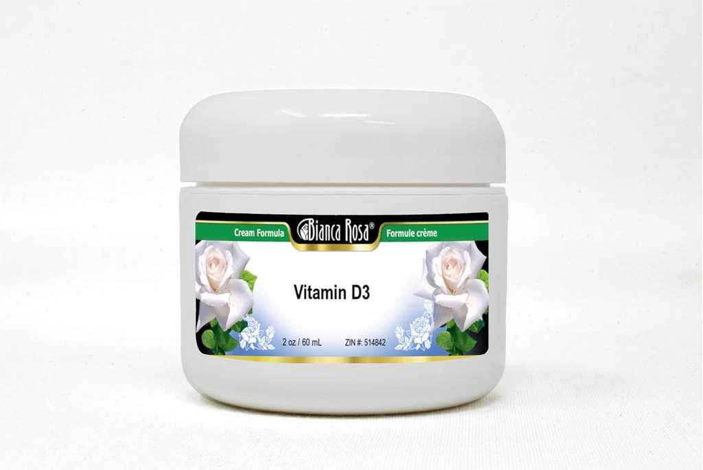 Bianca Rosa Vitamiin D3 Kreem (2 oz, ZIN: 514842) - 2 Pack