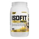 Nutrex Research IsoFit Whey Protein Pulber Instantized 100% vadakuvalgu isolaat (30 Servings (Pack of 1), Banaanid Foster)