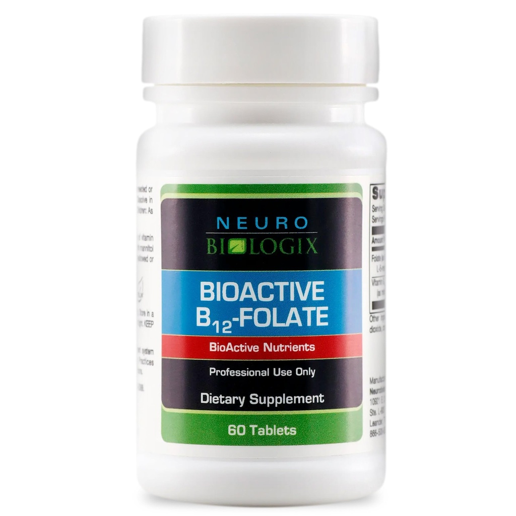 B12 Folaat - Metüülimise ja elutähtsate kehafunktsioonide toetamiseks mõeldud metüülfolaadi lisand - biosaadava B12 (metüülkobalamiin) ja folaadiga (Metafolin® 5-MTHF) tõhustatud imendumiseks - 60 tabs