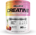 Cellucor Creatine Powder, Fruit Punch Flavor - Increases Strength, Lean Muscle Mass & Endurance, Micronized Creatine for Fast Absorption, 5g Creatine per Serving, 50 Servings