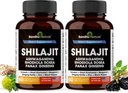 Shilajit Pure Himalayan meestele ja naistele | 120 kapslit ashwagandhaga | kõrge potentsi ja energialisandiga | parem imendumine kui kummikud | lisajõu ja vastupidavuse jaoks | segu meresamblaga