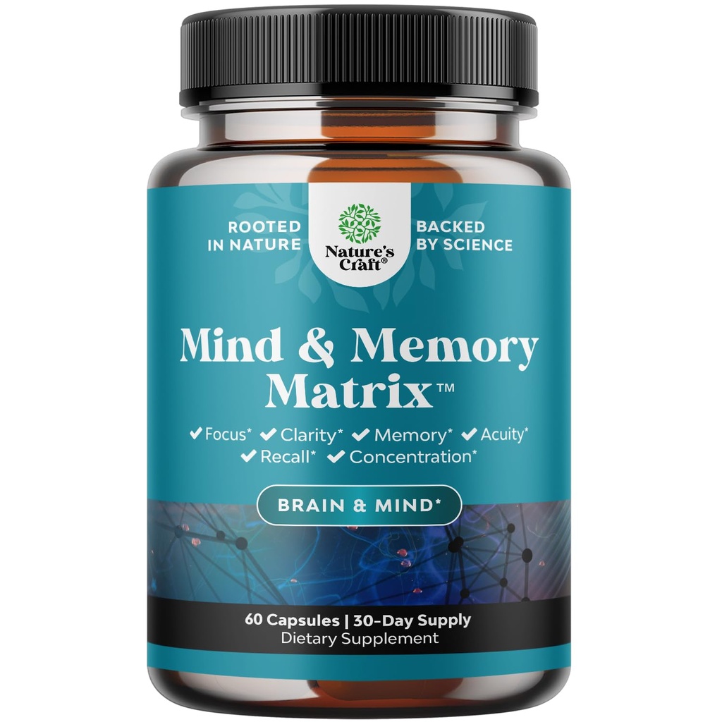 Natural Mind and Memory Supplement suurendada vaimse jõudluse ja selgus toetab aju funktsiooni valmistatud puhta rohelise tee ekstrakt DMAE Bitartraat ja vitamiinid - 60 Loe edasi