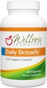 Wellness Resources Daily Detoxify koos Silymarin, Dandelion, RA Lipoic Acid, NAC, Chlorella ja Rohkem Maksa toetuseks ja põhjalik detoksifikatsioon (90 kapslit)