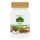 NaturesPlus Life Gardeni allikas Sertifitseeritud orgaaniline perekond Raud 18 mg kapsel - 30 vegankapslit - taimepõhine raualisand - toetab tervislikku verd - taimetoitlane, gluteenivaba - 30 serveerimist
