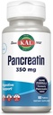 KAL pankreatin 350mg, seedetrakti ensüümid naistele ja meestele, kõhunäärme ensüümid seedetrakti tervise toetamiseks, gluteenivaba, mitte-GMO, kiire lagunemine, 60-päevane garantii, 100 serveerimist, 100 tabletti