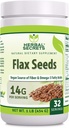 Taimsed saladused Orgaaniline kogu linaseemnete lisand | 14 g ühe serveerimise kohta | toores vegan | Mitte-GMO | Gluteenivaba | valmistatud USAs (1 pakend, 1 lb)