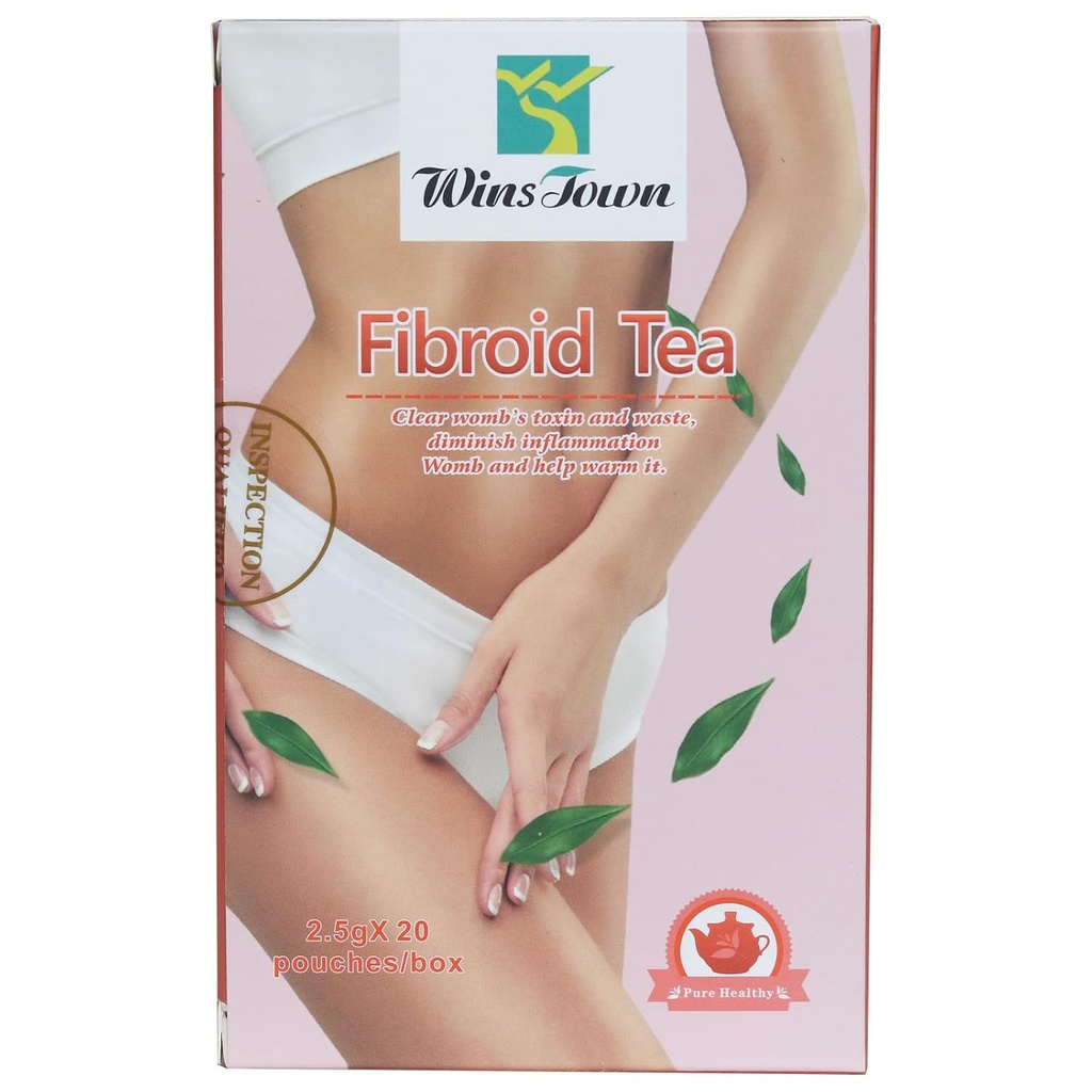 Võidab Town Fibroid Tea, Toetab Fibroid Shrink ja Tervislik Emakas, Anti Vananemine, Soe Uterus Detox Tee, 20 Teabags