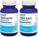 Klaire Labs SFI Health Ther-Biotic Complete Probiootiline pulber - 100 miljardit CFU - meeste ja naiste probiootikumid seedetrakti tervise ja immuunsuse toetamiseks - piimavaba, allergia (64g, 2 Pack)