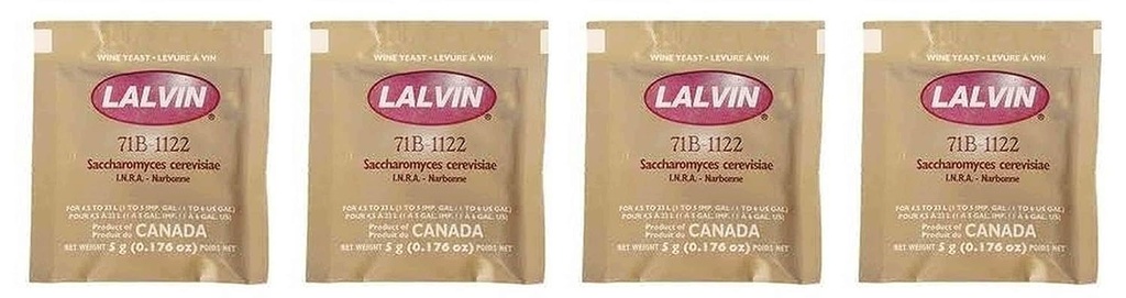 Lalvin 71B-1122 pärm (Multi, Fоur Paсk)